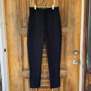 NEW Stradivarius Women’s Size 4 Black Smart Trousers With Darts